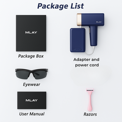 Mlay™ T14 IPL Hair Removal Device