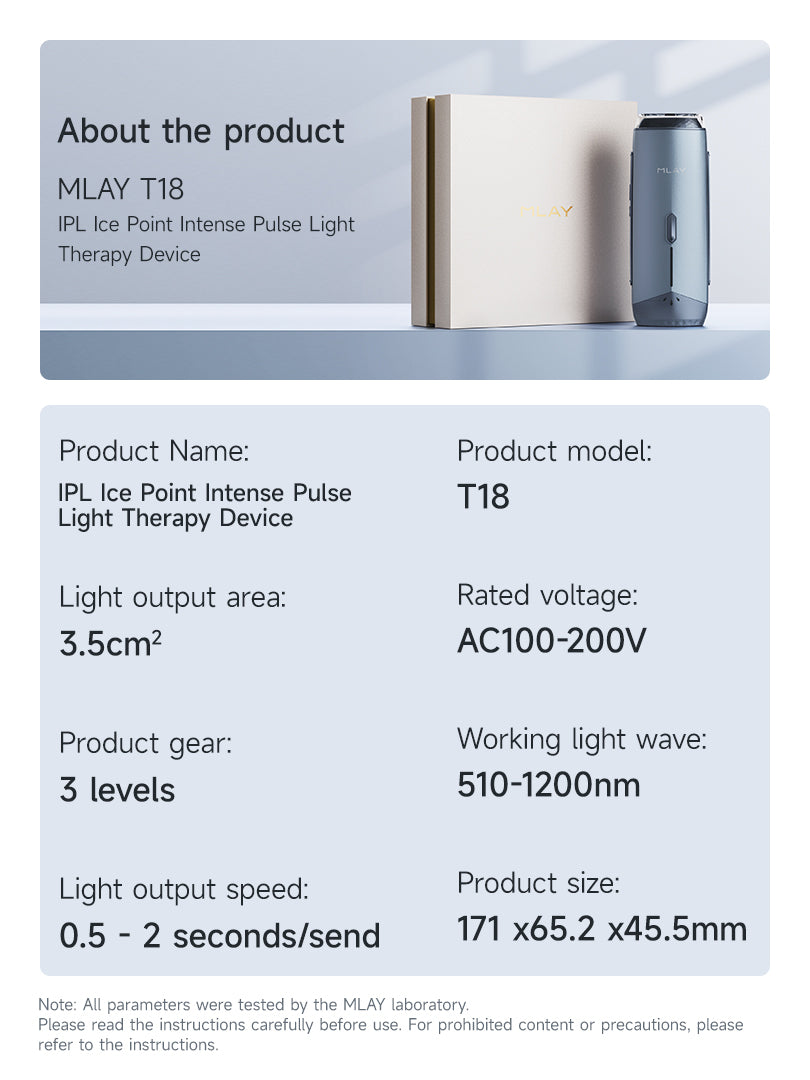 Mlay™ T18 Hair Removal Device